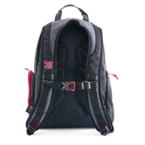 Ugly Stik 3600 Fishing Backpack, Includes 2 3650 StowAway Tackle Boxes, Fishing Tackle Backpack with Padded Shoulder Straps, Premium Tackle Storage