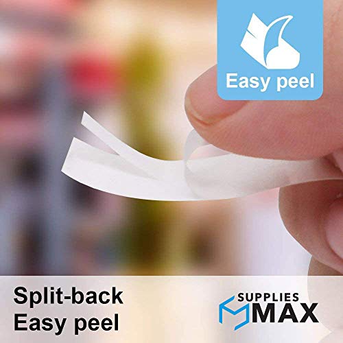 SuppliesMAX Compatible Replacement for Brother White Die-Cut Round Paper Label Tape (3/PK-.47in/ 12mm Diameter) (1200 Labels) (DK-1219_3PK)