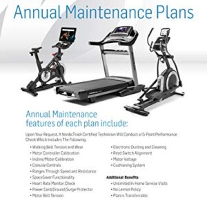 NordicTrack Care 5-Year Annual Maintenance Plan for Fitness Equipment $0 to $999.99