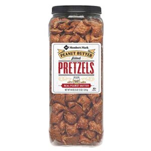 Member's Mark Peanut Butter Filled Pretzels (44 oz.) Pack of 4