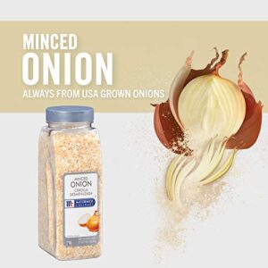 McCormick Culinary Minced Onion, 17 oz - One 17 Ounce Container of Dried Minced Onion Flakes, Perfect for Soups, Sauces, Meatballs, Relishes and Casseroles