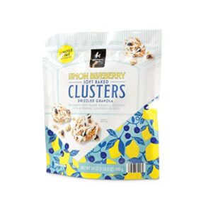 member’s mark lemon blueberry drizzled granola clusters (24 ounce), 1.5 pound (pack of 1)