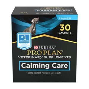purina pro plan veterinary supplements calming care – calming dog supplements – 30 ct. box