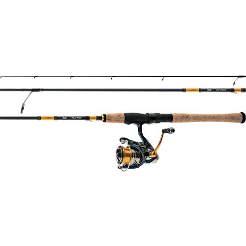 DAIWA REVROS LT Freshwater Spinning Combo, Black, 5'6" Light