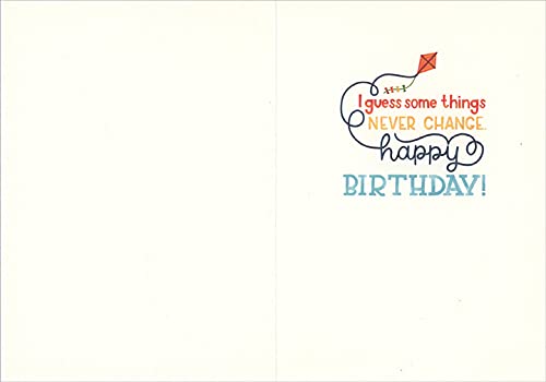 RSVP Birthday Greeting Card for Brother: When We Were Little : Kites and Bicycle by Becca Cahan