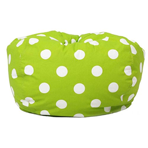 Comfort Research Small Twill Dottie Lounger Bean Bag Chair