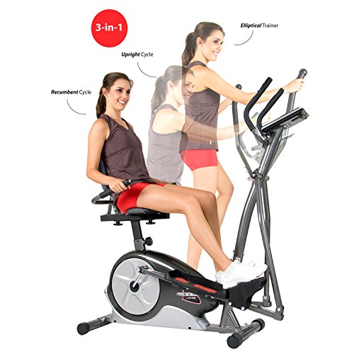 Body Champ 3-in-1 Trio-Trainer Workout Machine, BRT3858