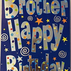 Brother Happy Birthday - Birthday 1CARD/ 1 ENVELOPE