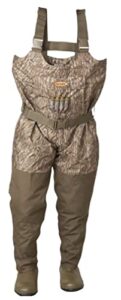 avery outdoors originals – breathable insulated chest waders – regular fit (mossy oak bottomland camo, 13)
