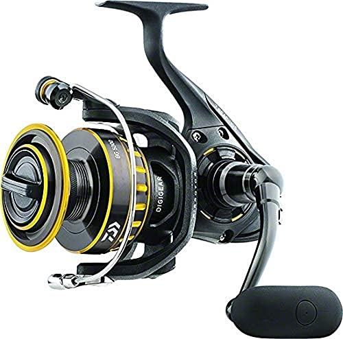 Daiwa BG1500 BG Saltwater Spinning Reel, Black/Gold