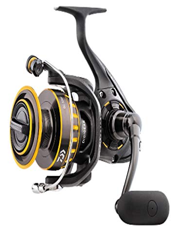 Daiwa BG1500 BG Saltwater Spinning Reel, Black/Gold