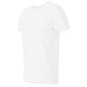 Fruit of the Loom Men's Stay Tucked Crew T-Shirt - X-Large - White (Pack of 6)