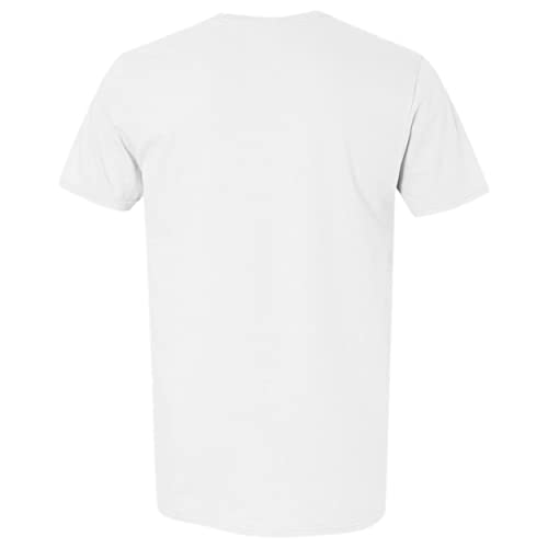 Fruit of the Loom Men's Stay Tucked Crew T-Shirt - X-Large - White (Pack of 6)