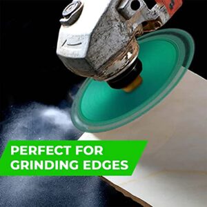 Indestructible Disc 2.0 - Cut Everything in Seconds, Indestructible Disc for Angle Grinder, 4" x 1/25" x 4/5” Diamond Cutting Wheels for Smooth Cutting, Chamfering, Grinding of All Materials (3-Pack)