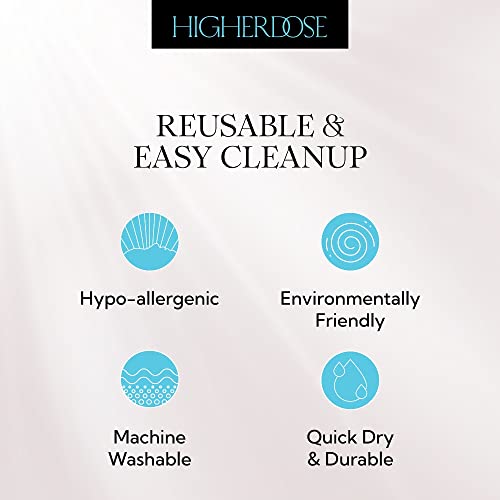 HigherDOSE Sauna Blanket Towel Insert - Reusable, Absorbent, and Machine-Washable Insert Towel for Sauna Blanket - 30 x 69 inches