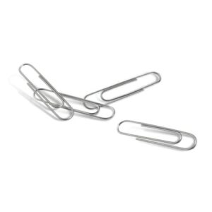 Office Depot® Brand Paper Clips, No. 1 Regular, Silver, 100 Clips Per Box, Pack Of 10 Boxes