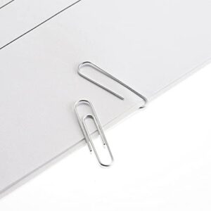 Office Depot® Brand Paper Clips, No. 1 Regular, Silver, 100 Clips Per Box, Pack Of 10 Boxes