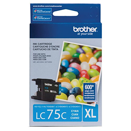 Brother MFC-J835DW Cyan Original Ink High Yield (600 Yield)