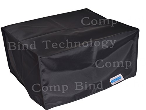 Comp Bind Technology Dust Cover Compatible with Brother MFC-J985DW Smart All-in-One Printer, Black Nylon Anti-Static Cover Dimensions 16.5''W x 13.4''D x 6.8''H