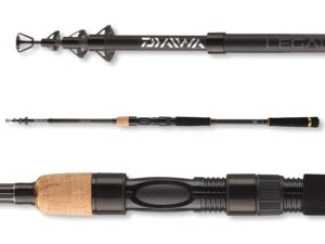 daiwa legalis tele allround, 9.84ft, lureweight 1.05-3.17 ounce, 6 sections, telescopic fishing rod