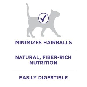 Purina ONE Natural Cat Food for Hairball Control, +PLUS Hairball Formula - 16 lb. Bag