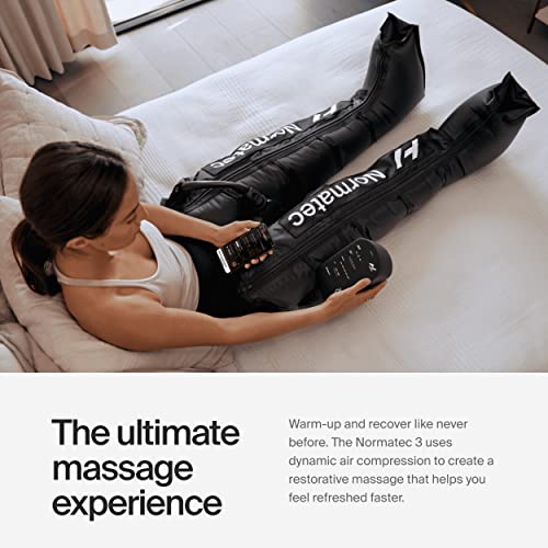 Hyperice Normatec 3 - Recovery System with Patented Dynamic Compression Massage Technology (Normatec 3 Legs)