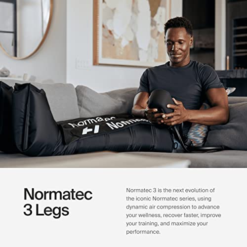 Hyperice Normatec 3 - Recovery System with Patented Dynamic Compression Massage Technology (Normatec 3 Legs)