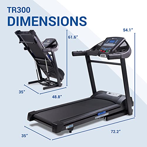 XTERRA Fitness TR300 Folding Treadmill