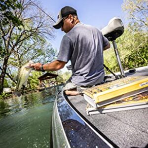 Plano Edge 3700 Vertical Jig & Spybait Box Tackle Storage, Gray and Yellow, Holds Up to 52 Vertical Baits, Rust-Resistant and Waterproof Bait Organizer Box