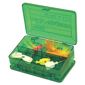 plano 3214 stowaway micro organizer box, green, 4.5 x 3 x 1.2 inches ; 2.72 ounces