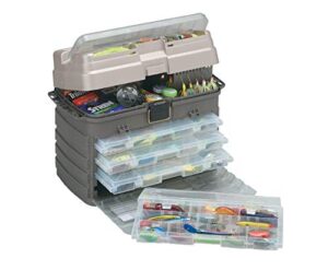 plano stowaway tackle system, includes four removable organization storage boxes, premium tackle storage