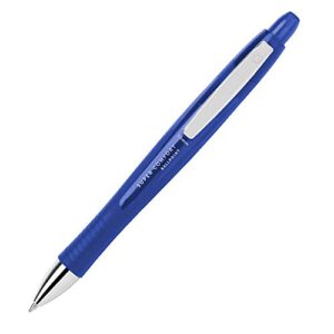 Office DepotSuper Comfort Grip Retractable Ballpoint Pen, 1.0 mm, Medium Point, Blue Barrel, Blue Ink, pk Of 12, OD37317