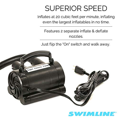 Swimline Electric Pump for Inflatables, multi (9095)