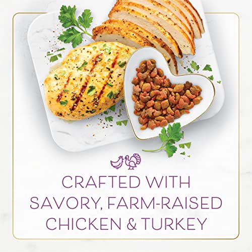 Fancy Feast Dry Cat Food with Savory Chicken and Turkey - 7 lb. Bags