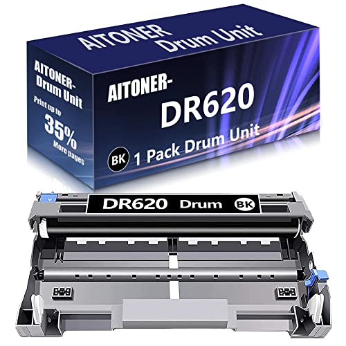 1 Pack (Black) DR620 Drum Unit Replacement for Brother HL-5240 5250DN 5270DN 5370DW 5380DN 5280DW MFC-8370 8460N 8690DN 8480DN 8680DN 8690DN 8890DW DCP-8060 8080DN 8085DN 8085DN Printers.