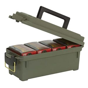 plano field box shot shell box shotgun shell case od green hard 13.6x5.6x5.6 121202