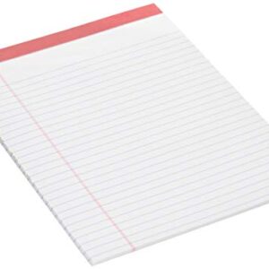 Office Depot Brand Perforated Writing Pads, 8 1/2"""" x 11 3/4"""", Legal Ruled, 50 Sheets,