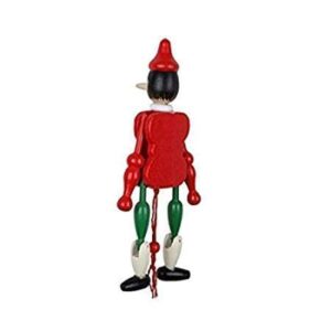 Tippan Top Set of (1) Channapatna Hanging Wooden Wall Hanging Joker Toy (Pulling Toy)