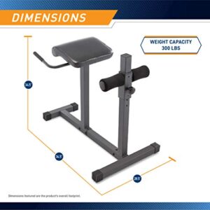 Marcy Adjustable Hyperextension Roman Chair / Exercise Hyper Bench JD-3.1