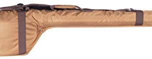 Plano Guide Series 49" Rod Case | Protective Rod and Reel case, Khaki with Brown and Black Trim, Model: PLAOR491