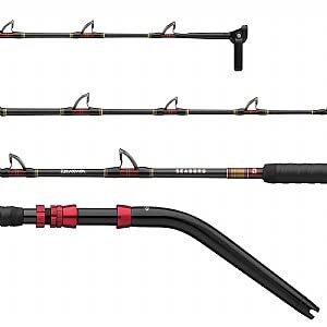 DAIWA Seaborg Dendoh Rod | 7'6'' X-Heavy | Sections=2 | 80-200 lb. Line Weight | Long Curved