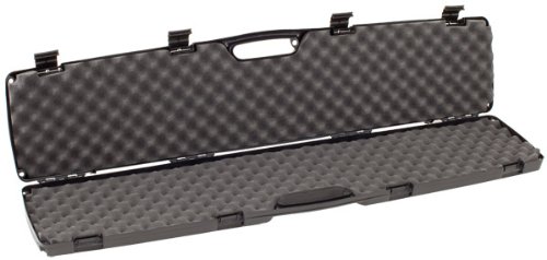 Plano Gun Guard SE Series 48-Inch Single Rifle Case, Black, Lockable Padlock Tabs for Travel, Gun Cases for Rifles and Gun Accessories