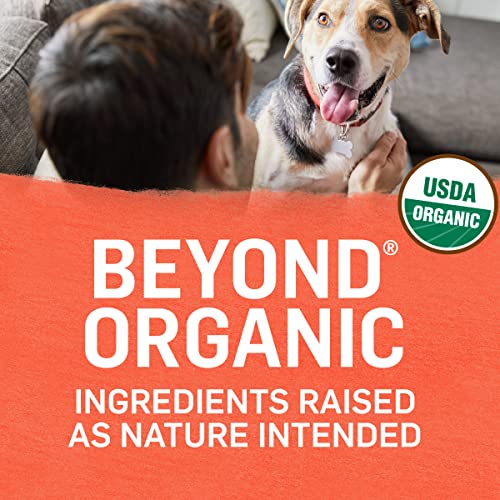 Purina Beyond Natural, Pate, High Protein Wet Dog Food Variety Pack, Organic Chicken Recipes - (2 Packs of 6) 13 Oz. Cans