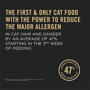 Purina Pro Plan Allergen Reducing Senior Cat Food, LIVECLEAR Adult 7+ Prime Plus Chicken and Rice Formula - 3.2 lb. Bag