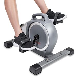 sunny health & fitness magnetic mini exercise pedal cycle – sf-b020026