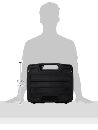 Plano Gun Guard SE Four Pistol Access Case, Black, Handgun and Accessory Case, Lockable Pistol Case for Airline Travel, Hard Plastic Pistol Case