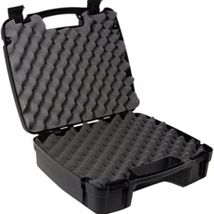 Plano Gun Guard SE Four Pistol Access Case, Black, Handgun and Accessory Case, Lockable Pistol Case for Airline Travel, Hard Plastic Pistol Case