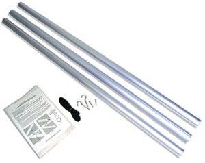 hydrotools by swimline aluminum pole pool for solar blanket reel systems , fits to 21′