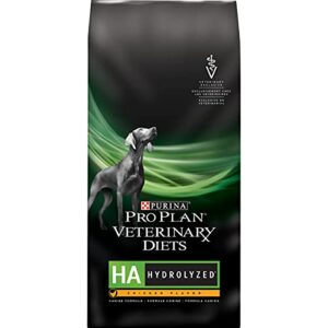 purina pro plan veterinary diets ha hydrolyzed chicken flavor canine formula dry dog food – 6 lb. bag