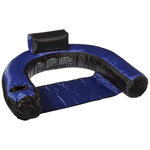 Swimline Inflatable Nylon Covered Swimming Pool U-Seat Chair Float (4 Pack)